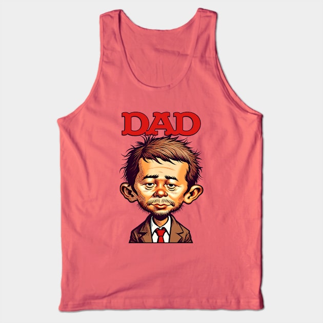 Dad Tank Top by Daemon Manga